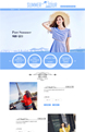 夏日旅程-天蓝色服装、饰品类行业专用旺铺专业版模板